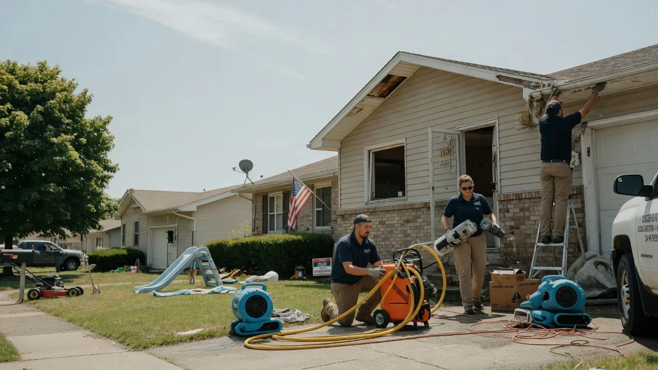 Water Damage Restoration in Dubuque, IA near me